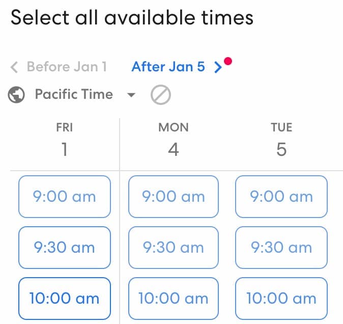 Mobile-first design